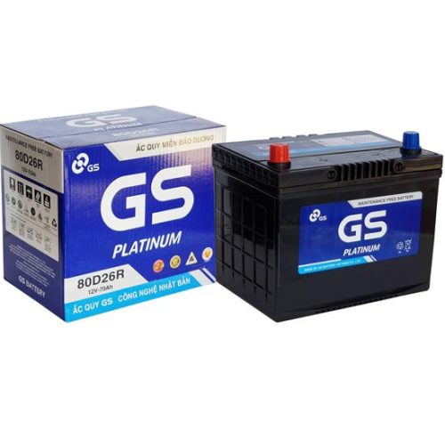 Ắc quy GS 12V 70AH 80D26R MF7096