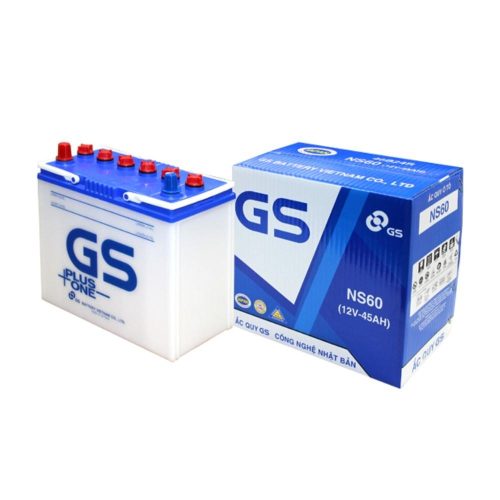 Ắc quy GS 12V 45AH NS60L